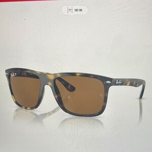 NWT - RayBan Boyfriend Two Polarized Sunglasses